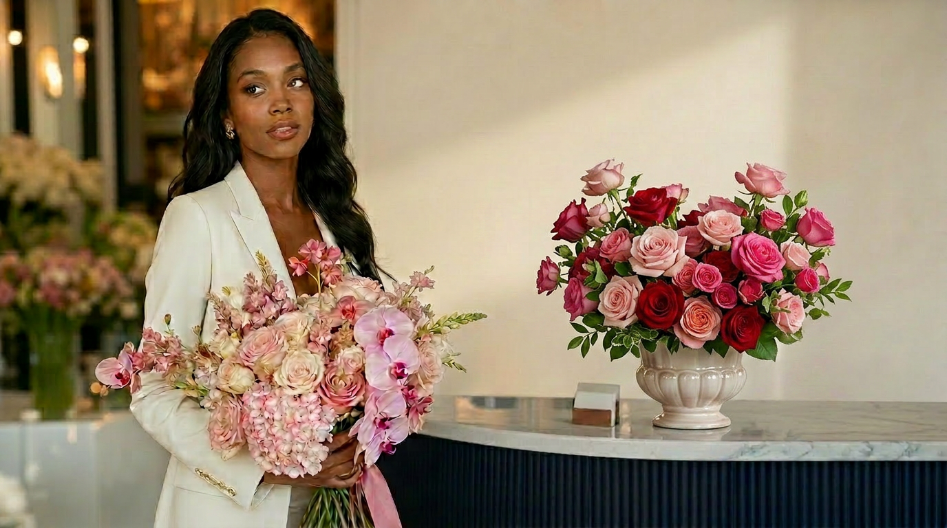 Boutique 66 floral campaign